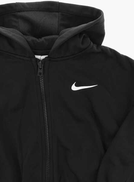 Bluze de trening Nike Fleeced Cotton Hoodie And Leggings Set Black Baieti (BM 16473096) 3