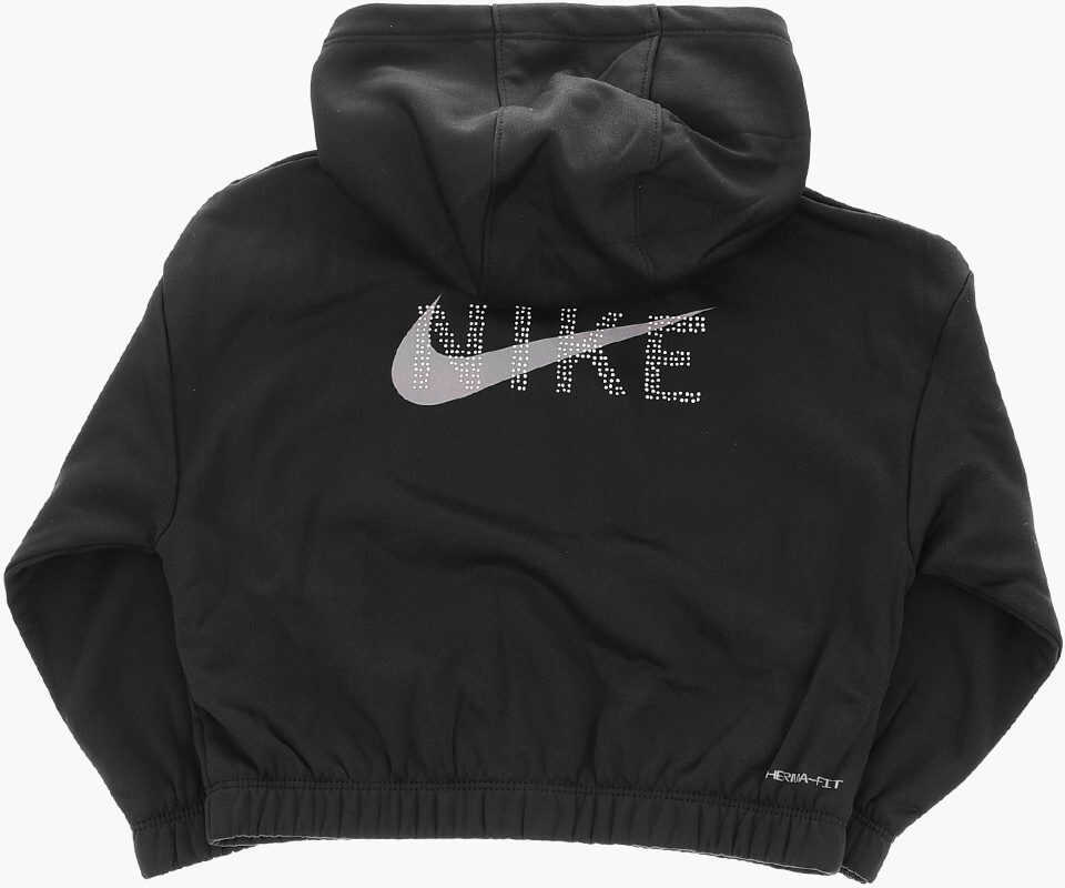Bluze de trening Nike Fleeced Cotton Hoodie And Leggings Set Black Baieti (BM 16473096) 4