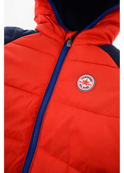 Salopete Converse All Star Chuck Taylor Color Block Snow Suit With Fleeced Inn Black Baieti (BM 16473114) 2