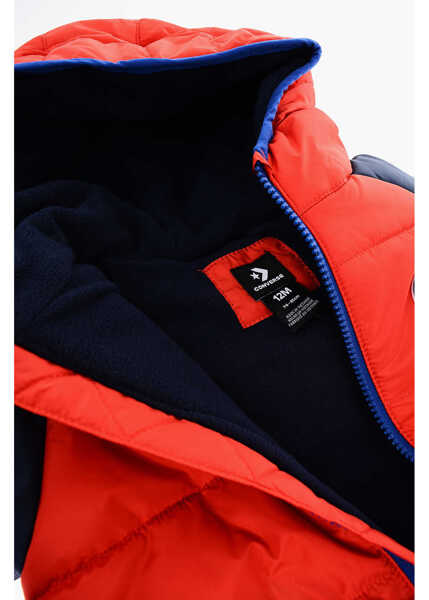 Salopete Converse All Star Chuck Taylor Color Block Snow Suit With Fleeced Inn Black Baieti (BM 16473114) 4