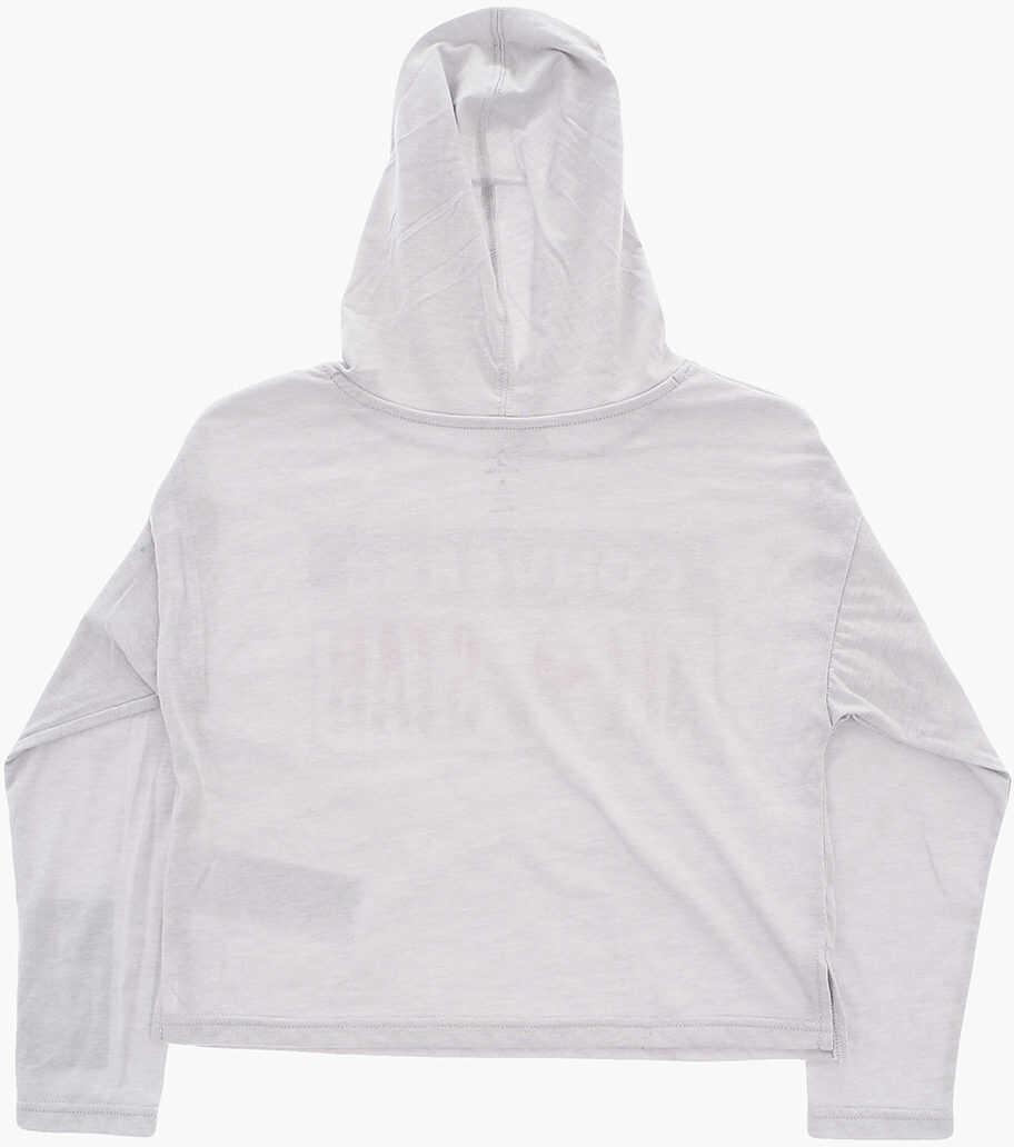 Tricouri Converse All Star Embossed Glitter Jeggings And T-Shirt With Hood Set Black Baieti (BM 16473117) 4