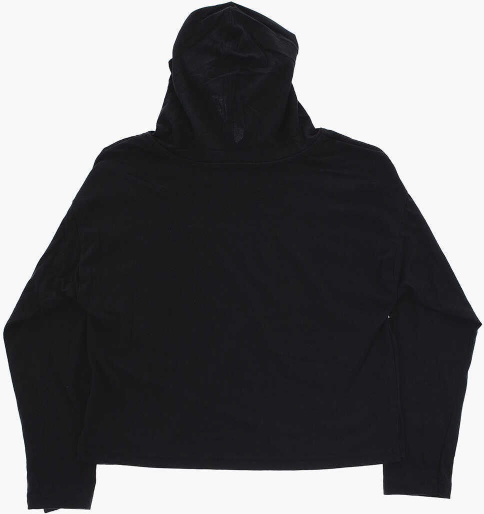 Pantaloni de trening Converse All Star Long Sleeve Hooded T-Shirt And Joggers Set Black Baieti (BM 16473120) 4