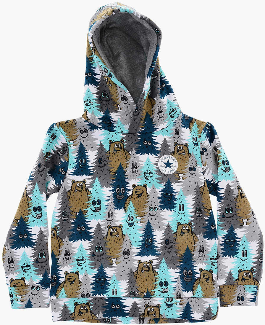 Bluze de trening Converse All Star Chuck Taylor All-Over Printed Hoodie And Joggers Se Blue Baieti (BM 16473132) 2