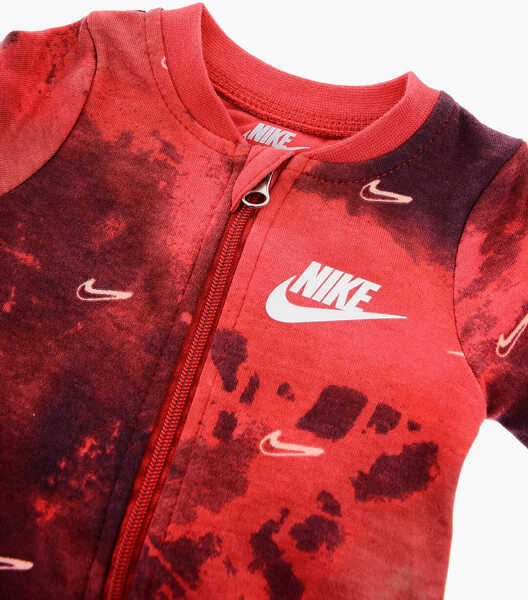 Cravate Nike Tie Dye Effect Oversized Fit Club Romper Suit Red Baieti (BM 16473150) 2