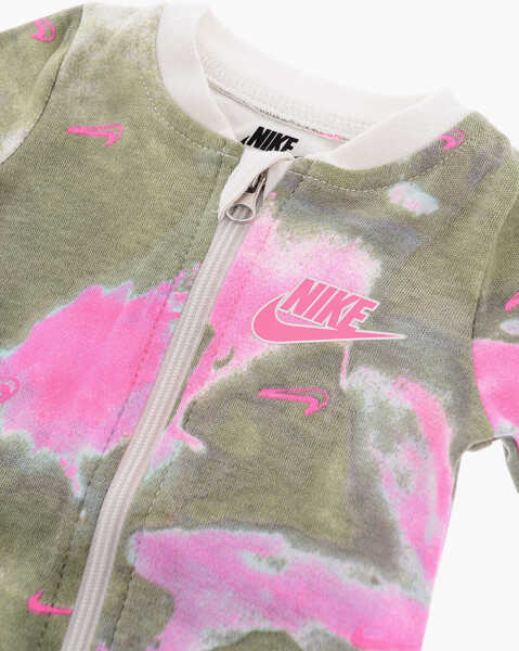 Salopete Nike Tie-Dye Effect Romper Suit With Zip Closure Pink Baieti (BM 16473153) 2