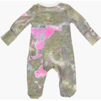 Salopete pentru Baieti - Salopete Nike Tie-Dye Effect Romper Suit With Zip Closure Pink Baieti (BM 16473153) - B-mall.ro