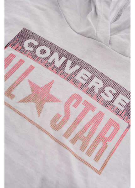 Salopete Converse All Star Leggings And Lightweight Sweatshirt With Rhinestone Black Baieti (BM 16473156) 3