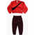 Nike Oversized Joggers And Crew-Necj&igrave;k Sweatshirt Swoosh Essentia Red