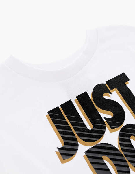 Salopete Nike Golden Logo Leggings And Crew-Neck Sweatshirt Set Black & White Baieti (BM 16473165) 3