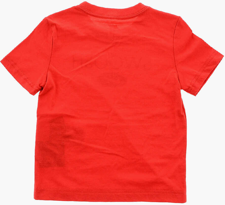 Tricouri Nike Contrasting Logo Shorts Swoosh And T-Shirt Set Red Baieti (BM 16473177) 4