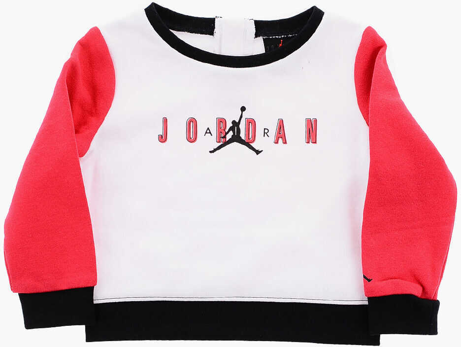 Salopete Nike Air Jordan Legging And Fleeced-Cotton Crew-Neck Sweatshirt S Pink Baieti (BM 16473186) 2