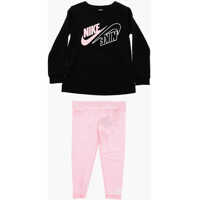 Salopete Nike Fleeced Cotton Crew-Neck Sweatshirt And Leggings Set
