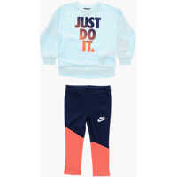 Salopete Nike Crew-Neck Sweatshirt And Stretch Leggings Set