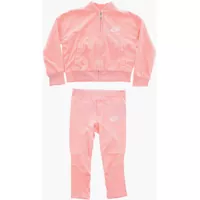 Salopete Nike Air Zip Closure Chenille Sweatshirt And Leggings Set
