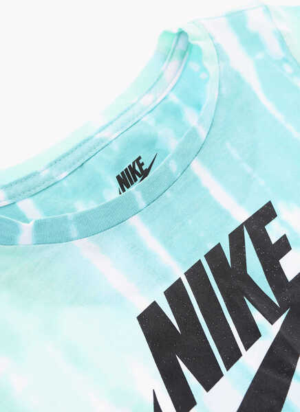 Tricouri Nike Tie-Dye Effect T-Shirt And Drawstring Waist Shorts Set Multicolor Baieti (BM 16473210) 3