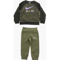 Salopete Nike Air Double-Layered Crew-Neck Sweatshirt And Brushed Cotton J