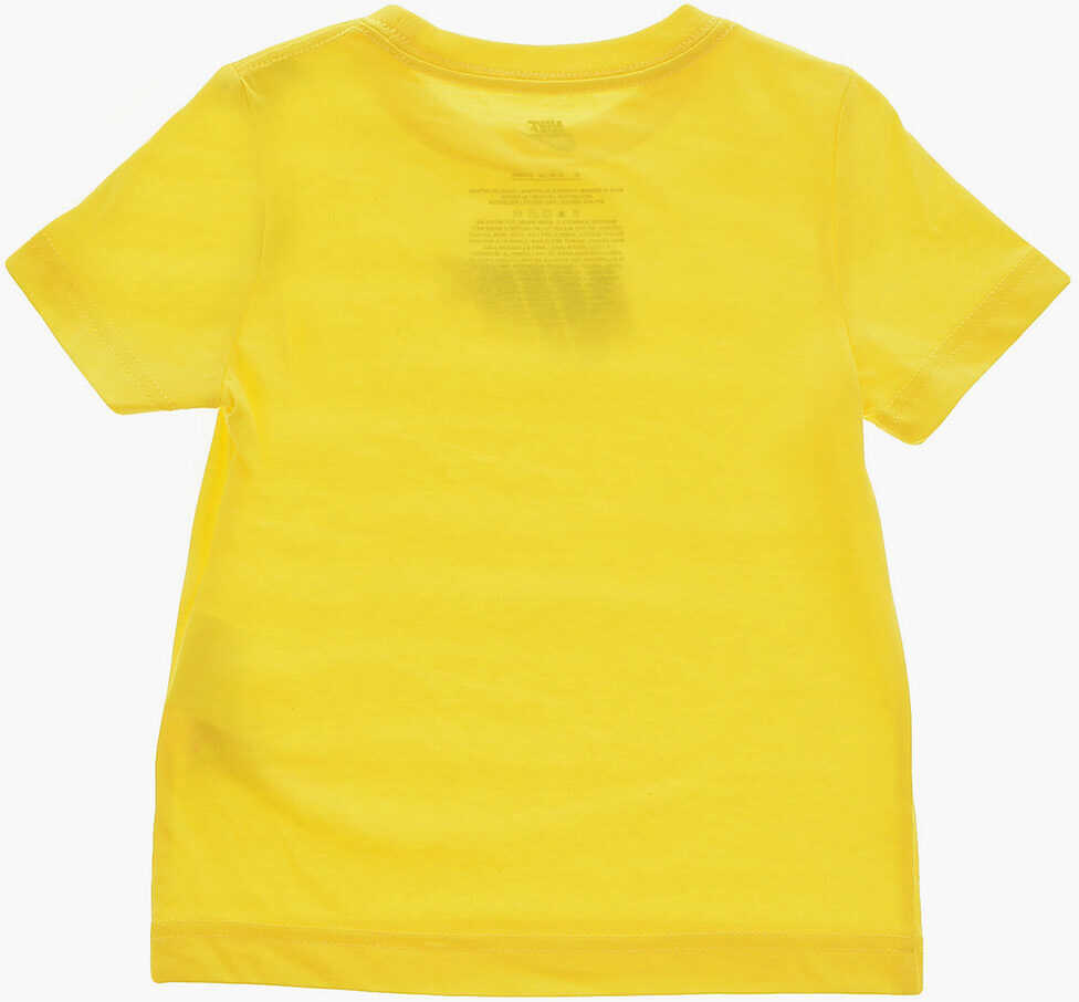 Tricouri Nike Fleeced Cotton Shorts And T-Shirt Set Blue Baieti (BM 16473222) 4