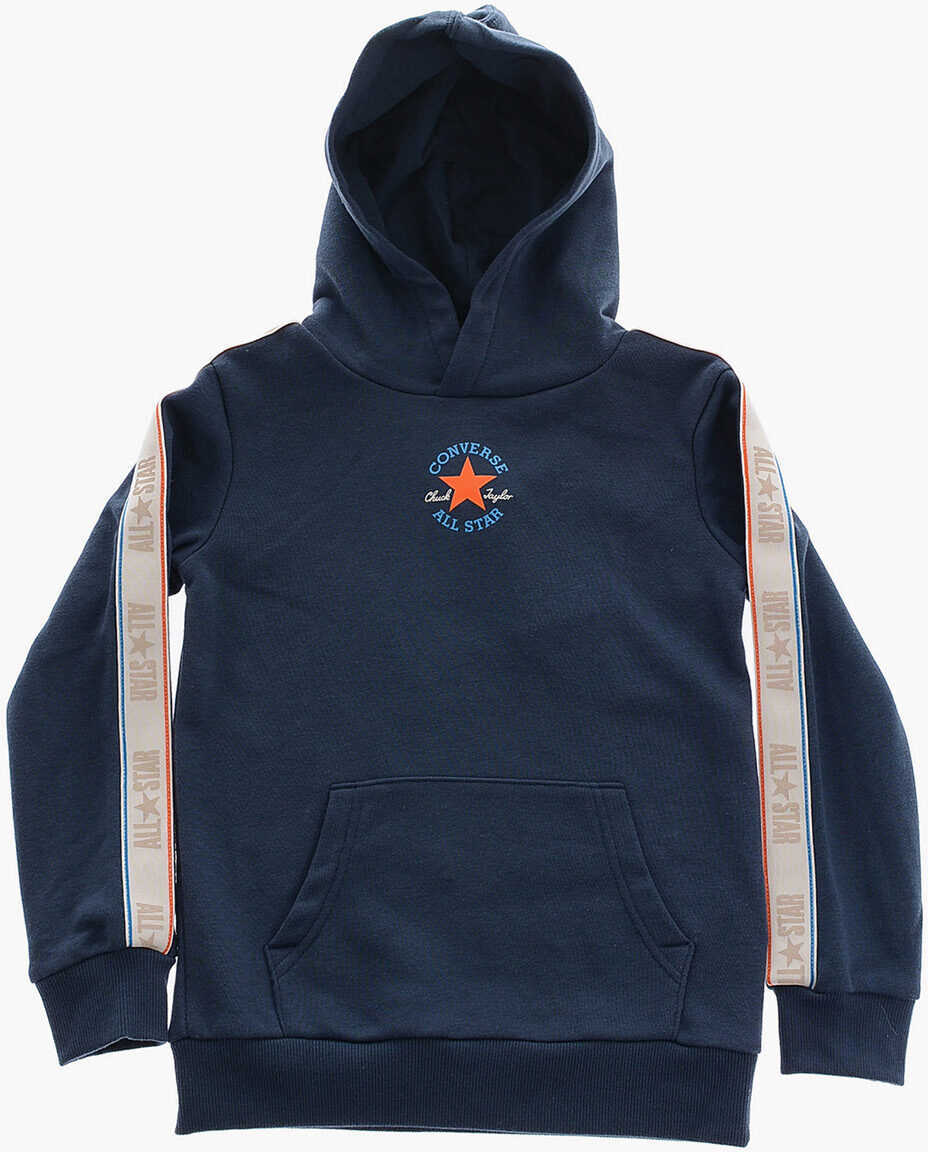 Bluze de trening Converse All Star Chuck Taylor Side Loged Bands Joggers And Hoodie Blue Baieti (BM 16473231) 2