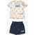 Converse All Star Chuck Taylor Mesh Shorts And All-Over Logo T-Shirt White