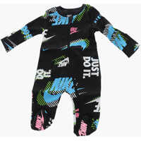 Salopete Nike All-Over Printed Logo Active Joy Rompersuit