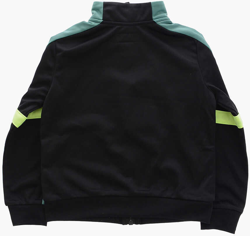 Pantaloni de trening Converse All Star Chuck Taylor Color Block Sweatshirt And Joggers Set Black Baieti (BM 16473270) 4