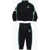 Converse All Star Chuck Taylor Color Block Sweatshirt And Joggers Set Black