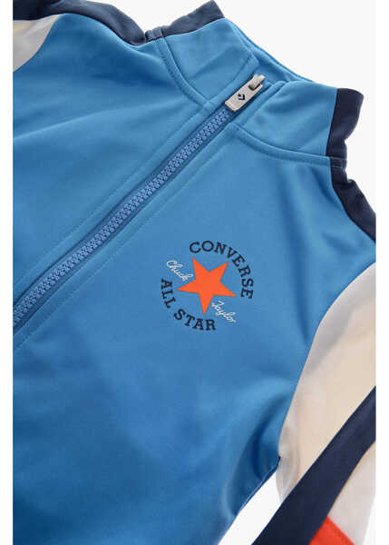Pantaloni de trening Converse All Star Chuck Taylor Color Block Sweatshirt And Joggers Set Blue Baieti (BM 16473273) 3