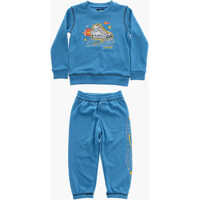 Pantaloni de trening Converse All Star Printed Crew-Neck Sweatshirt And Joggers Set