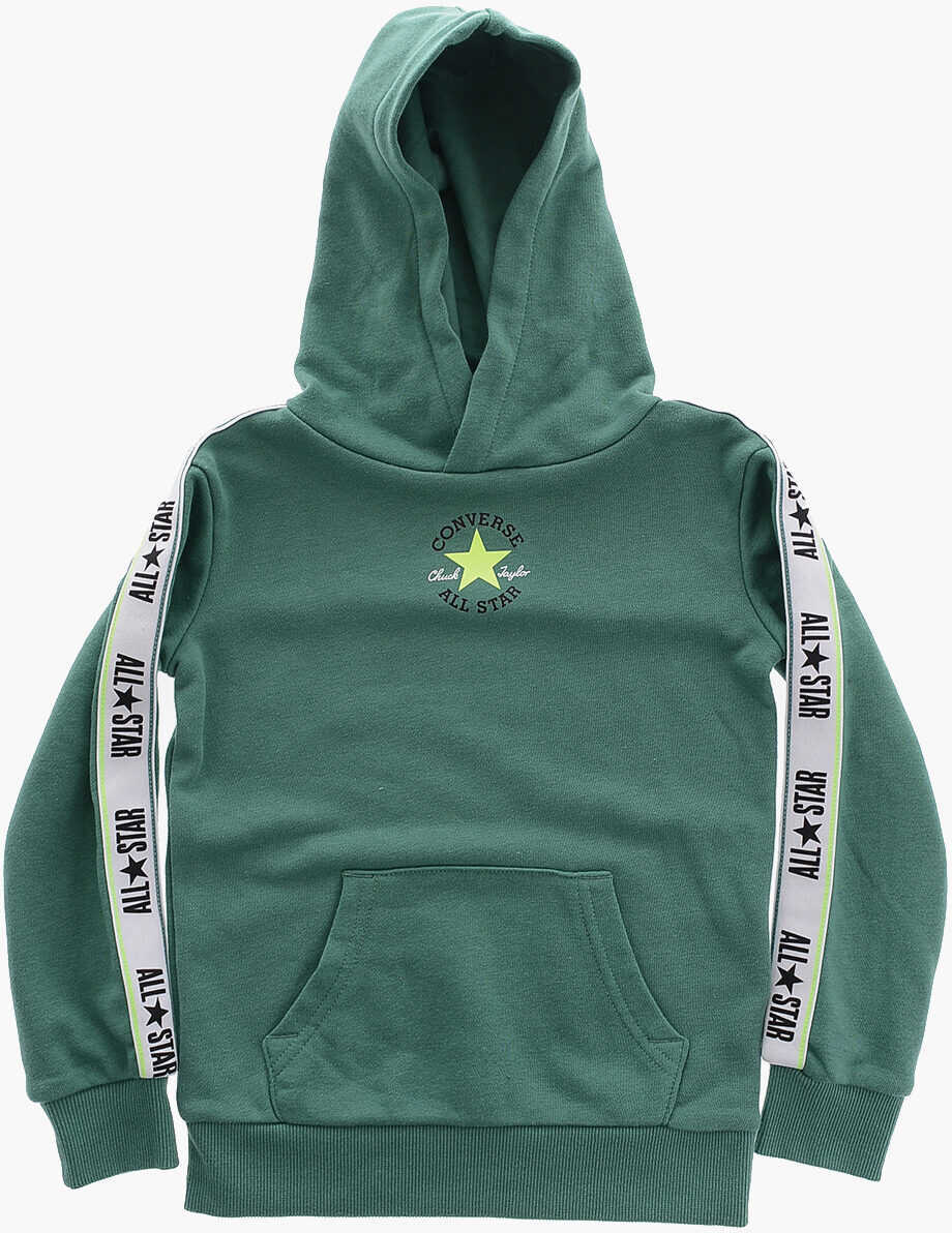 Bluze de trening Converse All Star Chuck Taylor Solid Color Hoodie And Joggers Set Wit Green Baieti (BM 16473288) 2