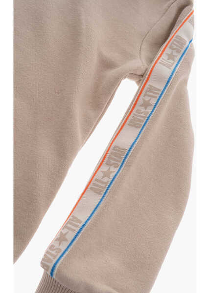 Bluze de trening Converse All Star Chuck Taylor Solid Color Hoodie And Joggers Set Wit Beige Baieti (BM 16473291) 3