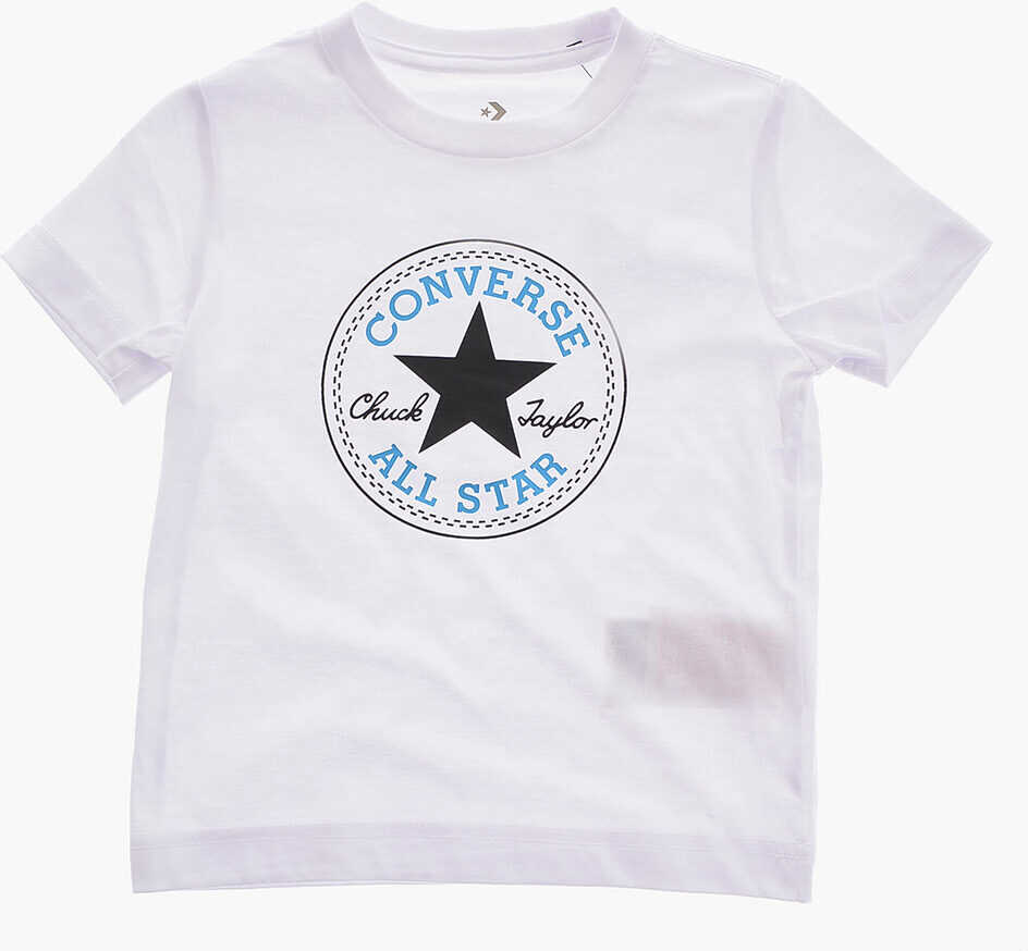 Tricouri Converse All Star Chuck Taylor Shorts And Printed T-Shirt Set White Baieti (BM 16473300) 2