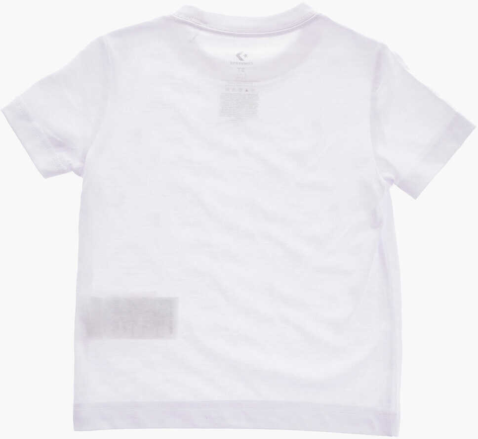 Tricouri Converse All Star Chuck Taylor Shorts And Printed T-Shirt Set White Baieti (BM 16473300) 4