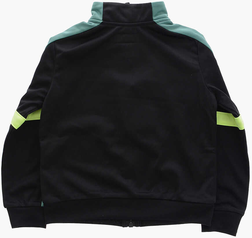 Pantaloni de trening Converse All Star Chuck Taylor Color Block Sweatshirt And Joggers Set Black Baieti (BM 16473303) 4