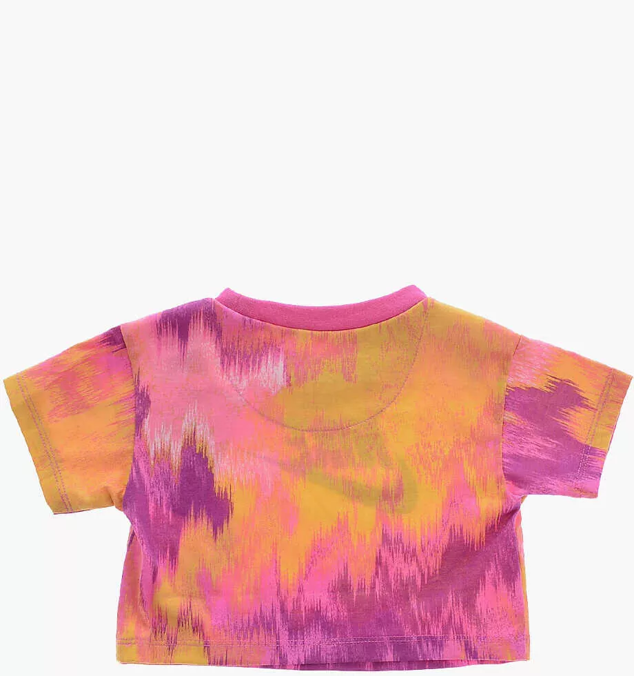 Tricouri Nike Crew-Neck T-Shirt And Shorts Set With Printed Logo Multicolor Baieti (BM 16473312) 4