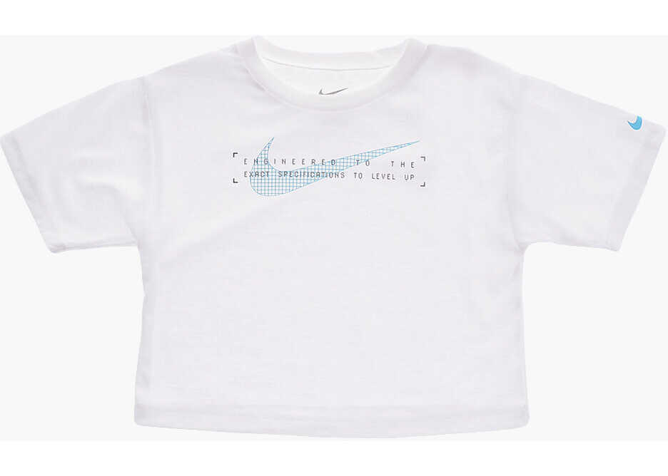 Tricouri Nike Crew-Neck T-Shirt And Stretch Leggings Set White Baieti (BM 16473330) 2