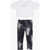 Nike Crew-Neck T-Shirt And Stretch Leggings Set White