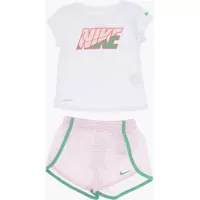 Tricouri Dri-Fit T-Shirt And Checked Shorts Set Baieti