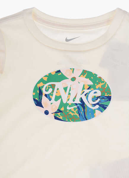 Tricouri Nike Dri-Fit T-Shirt And Shorts Set With Printed Logo Multicolor Baieti (BM 16473381) 3