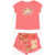 Nike Patterned T-Shirt And Shorts Set Multicolor