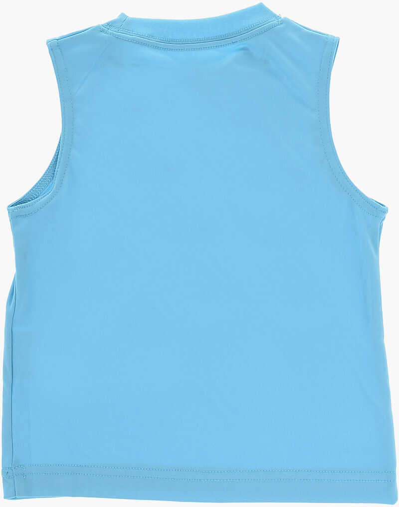 Salopete Nike Logo Printed Tank Top And Shorts Set Blue Baieti (BM 16473390) 4