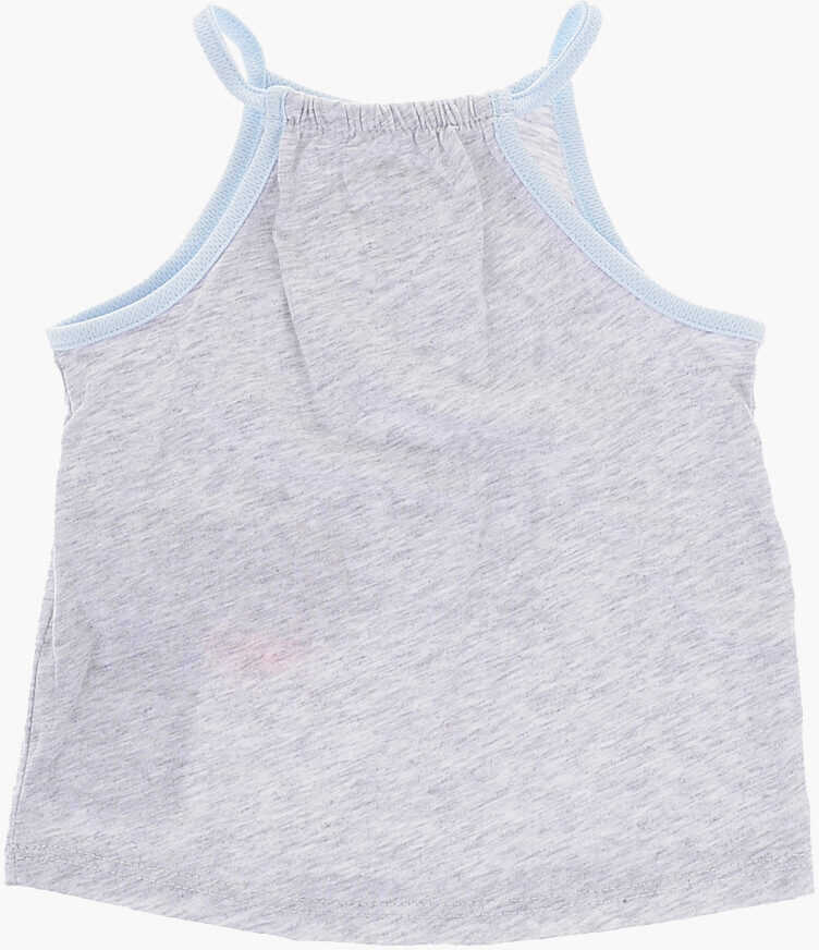 Salopete Converse All Star Chuck Taylor Printed Tank Top And Mesh Shorts Set Light Blue Baieti (BM 16473393) 4