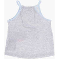 Salopete pentru Baieti - Salopete Converse All Star Chuck Taylor Printed Tank Top And Mesh Shorts Set Light Blue Baieti (BM 16473393) - B-mall.ro