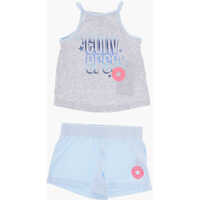 Salopete All Star Chuck Taylor Printed Tank Top And Mesh Shorts Set Baieti