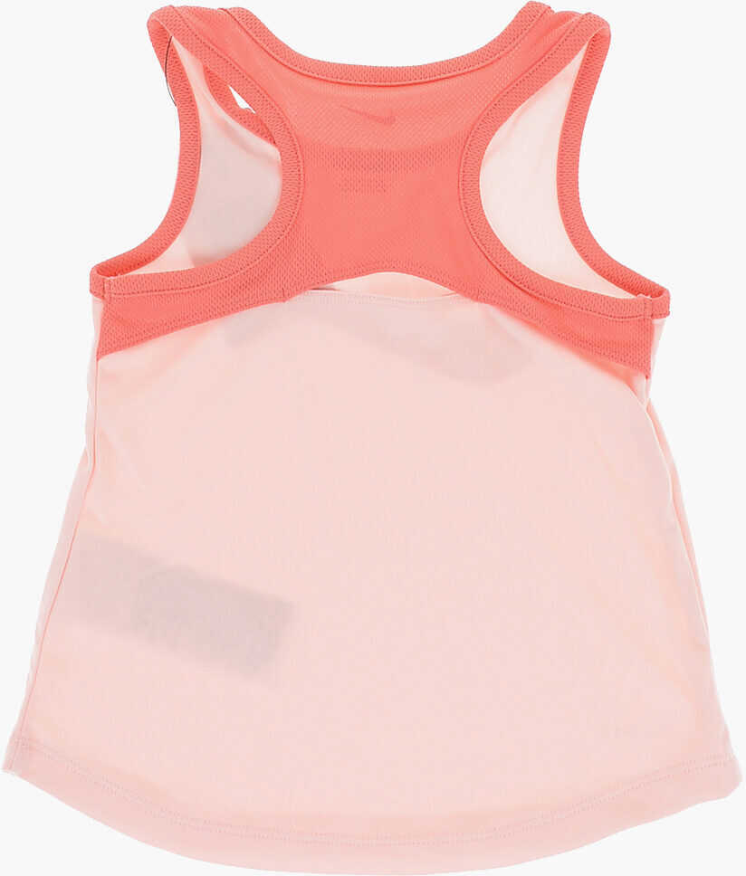 Salopete Nike Dri-Fit Tank Top And Shorts Set With Printed Logo Pink Baieti (BM 16473399) 4