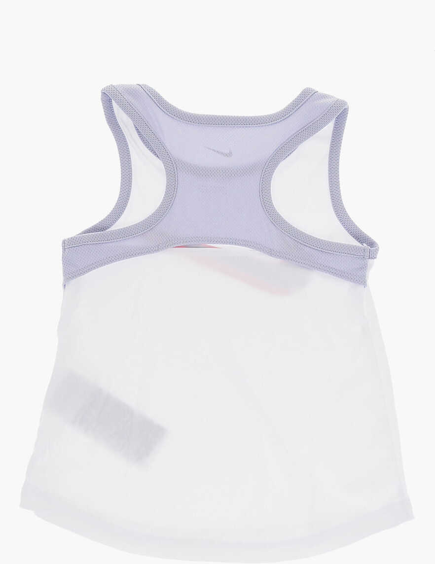 Salopete Nike Perforated Shorts And Tank Top Set White Baieti (BM 16473402) 4