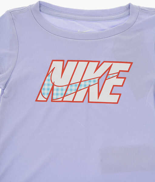 Tricouri Nike Crewneck T-Shirt And Checked Shorts Set Multicolor Baieti (BM 16473405) 3