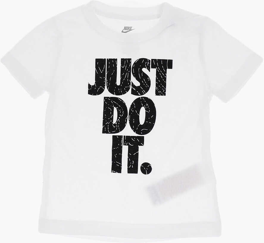 Pantaloni de trening Nike Two-Tone Joggers And T-Shirt Set Black & White Baieti (BM 16473408) 2