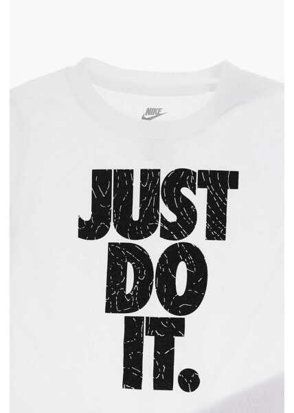 Pantaloni de trening Nike Two-Tone Joggers And T-Shirt Set Black & White Baieti (BM 16473408) 3