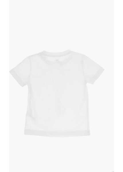 Pantaloni de trening Nike Two-Tone Joggers And T-Shirt Set Black & White Baieti (BM 16473408) 4