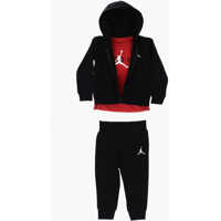 Pantaloni de trening Nike Air Jordan Joggers Crew-Neck T-Shirt And Fleeced-Cotton Hood